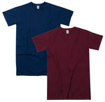 Have It Tall T-Shirt - Cotton/Spandex 4 Way Stretch, 2 Pack - Have It Tall Europe