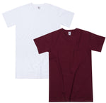 Have It Tall T-Shirt - Cotton/Spandex 4 Way Stretch, 2 Pack - Have It Tall Europe