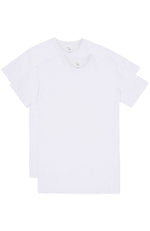 Have It Tall Classic Cotton T Shirt, White 2 Pack - Have It Tall Europe