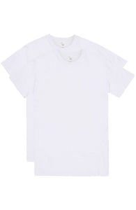 Have It Tall Classic Cotton T Shirt, White 2 Pack - Have It Tall Europe