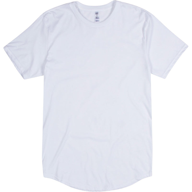 Have It Tall®  Curved Hem Soft Blend T Shirt - Have it Tall Europe