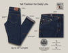 Have It Tall, Slim Fit Black Stretch Denim Jeans - Have it Tall Europe