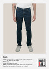 Have It Tall Straight Leg Indigo Stretch Denim Jeans - Have it Tall Europe