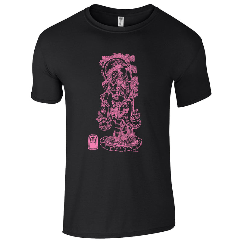 Have It Tall - Carefree Goddess Print Cotton T Shirt - Have It Tall Europe