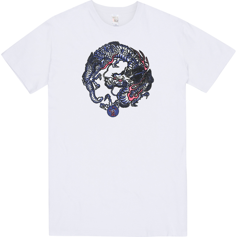 Have It Tall - Tatoo Dragon Graphic Ring Spun Cotton Tall T-Shirt - Have it Tall Europe