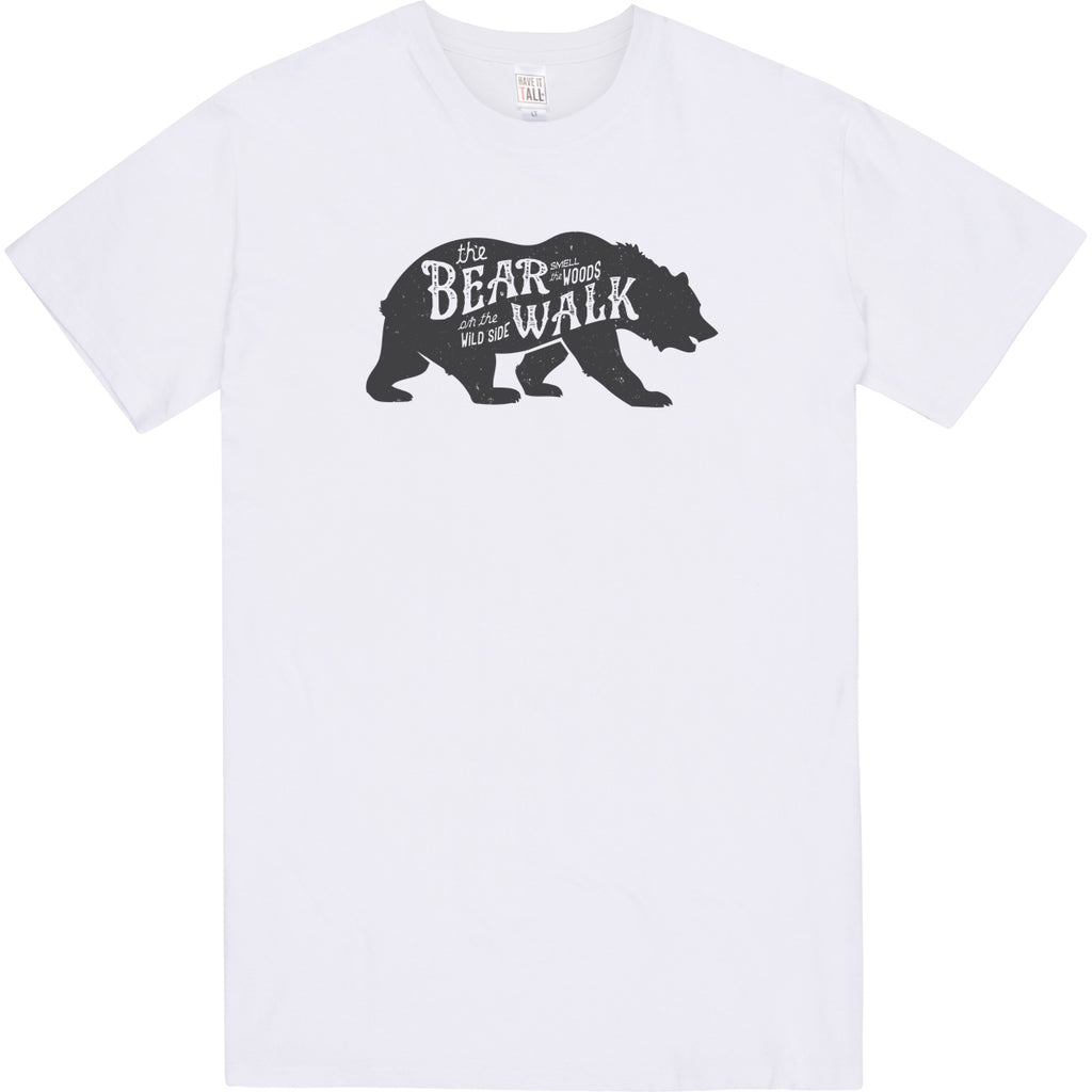 Have It Tall - Vintage Bear Walk Graphic Ring Spun Cotton Tall T-Shirt - Have it Tall Europe