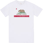 Have It Tall - Vintage California Flag Graphic Ring Spun Cotton Tall T-Shirt - Have it Tall Europe