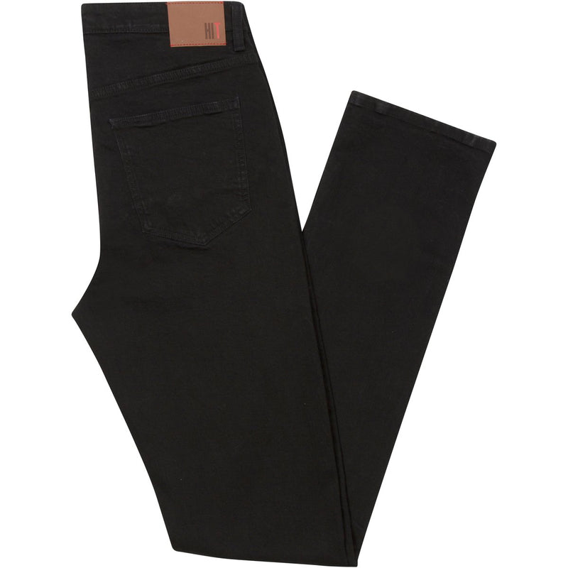 Have It Tall Straight Leg Black Stretch Denim Jeans - Have it Tall Europe